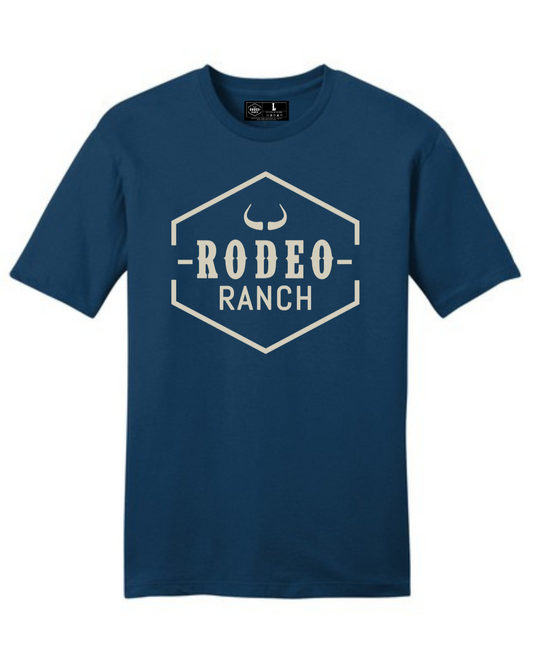 Rodeo Ranch Classic Logo Short Sleeve Shirt - Neptune Blue