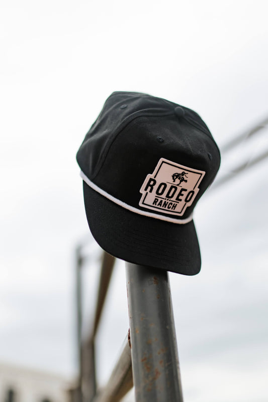 Rodeo Ranch Bucker Golf Hat - Black