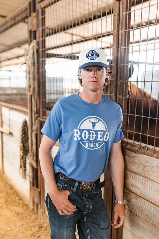 Rodeo Ranch Sharp Steer Short Sleeve Shirt - Royal