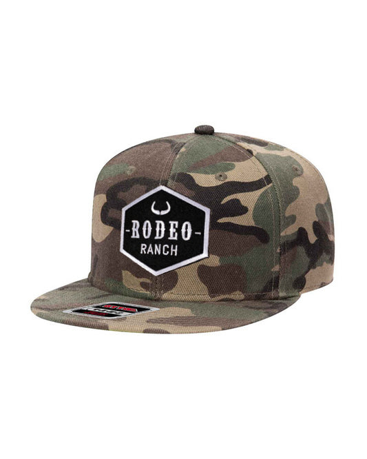 Rodeo Ranch Classic Logo Mid Profile Hat - Camo