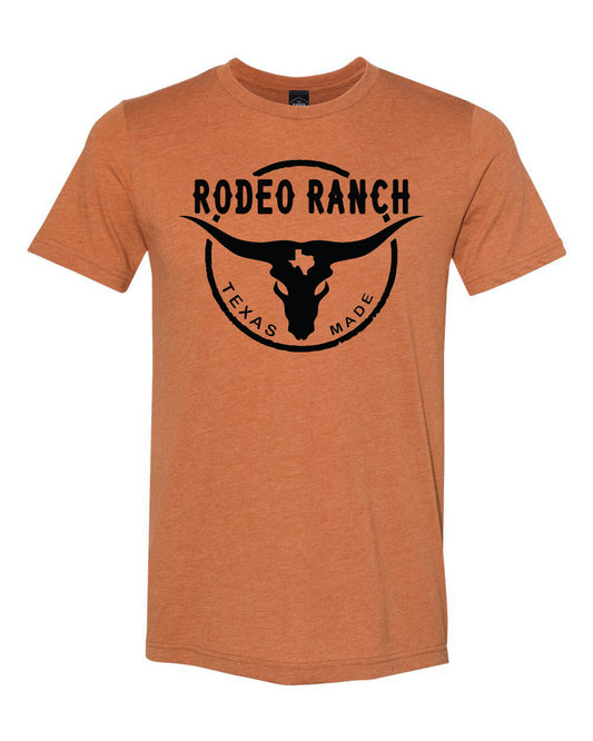 Rodeo Ranch Texas Made Short Sleeve Shirt - Heather Autumn