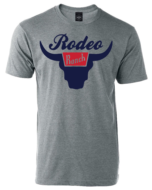 Rodeo Ranch Banquet Short Sleeve Shirt - Grey