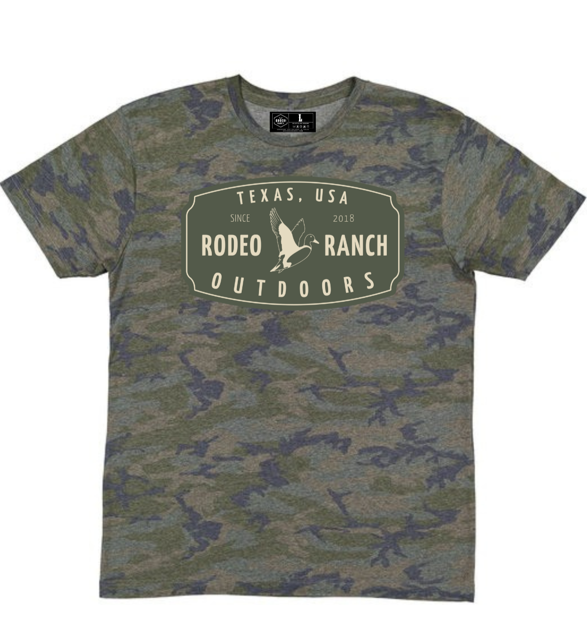 Rodeo Ranch Texas Made Short Sleeve Shirt - Heather Autumn | Cowboy T ...
