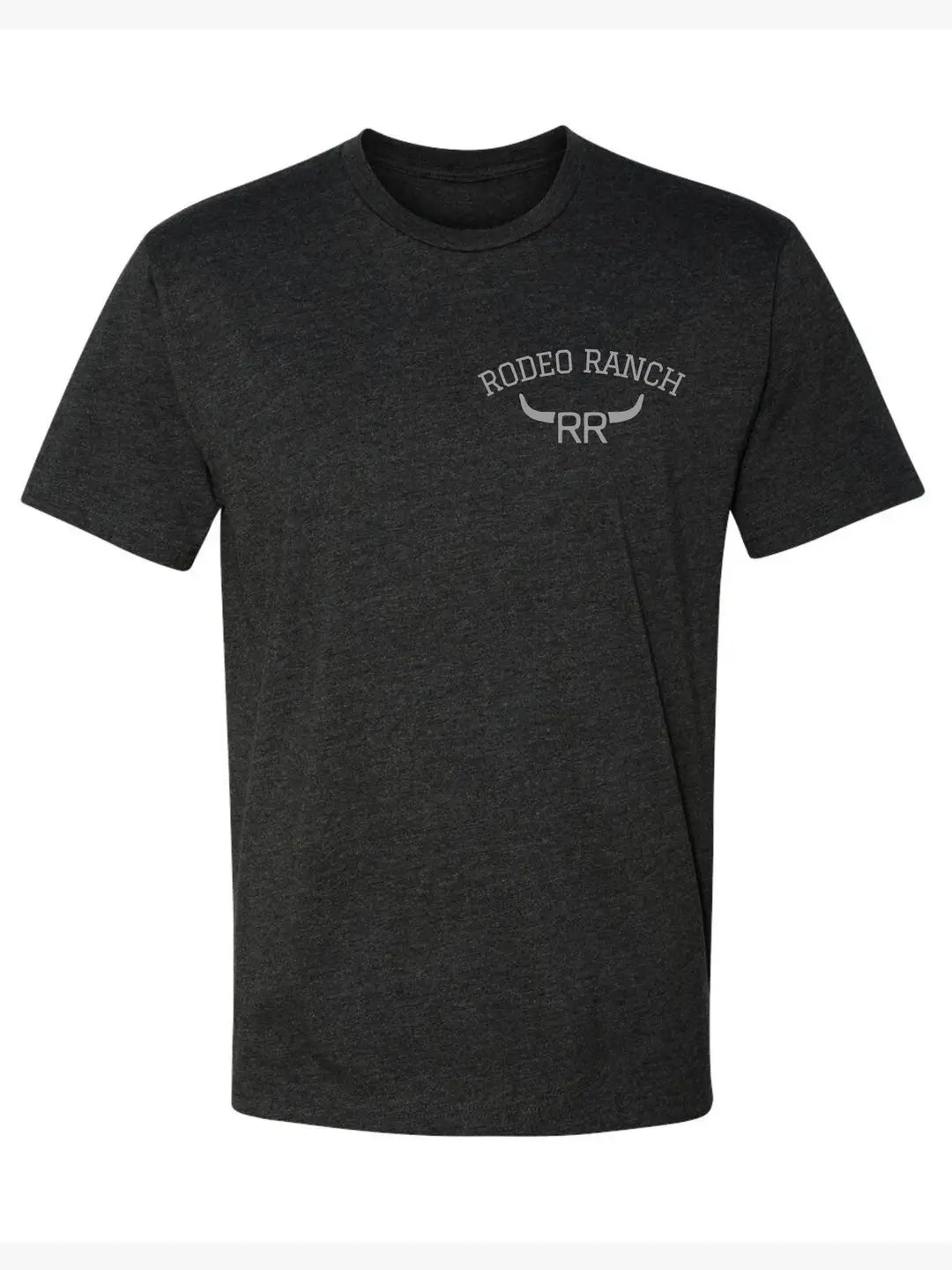 Rodeo Ranch Varsity Bull Mark T-Shirt - Deep Heather