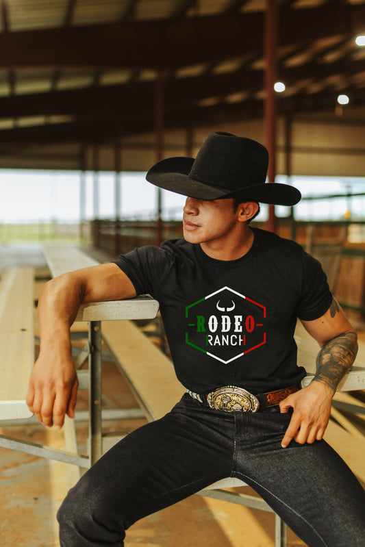 El Rodeo Short Sleeve Shirt - Black