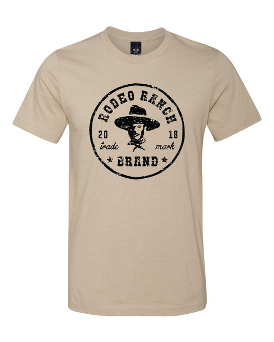 Rodeo Ranch Tombstone Short Sleeve Shirt - Heather Tan