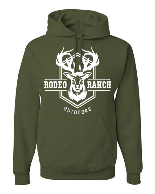 Rodeo Ranch Outdoor Hoodie - Military Green