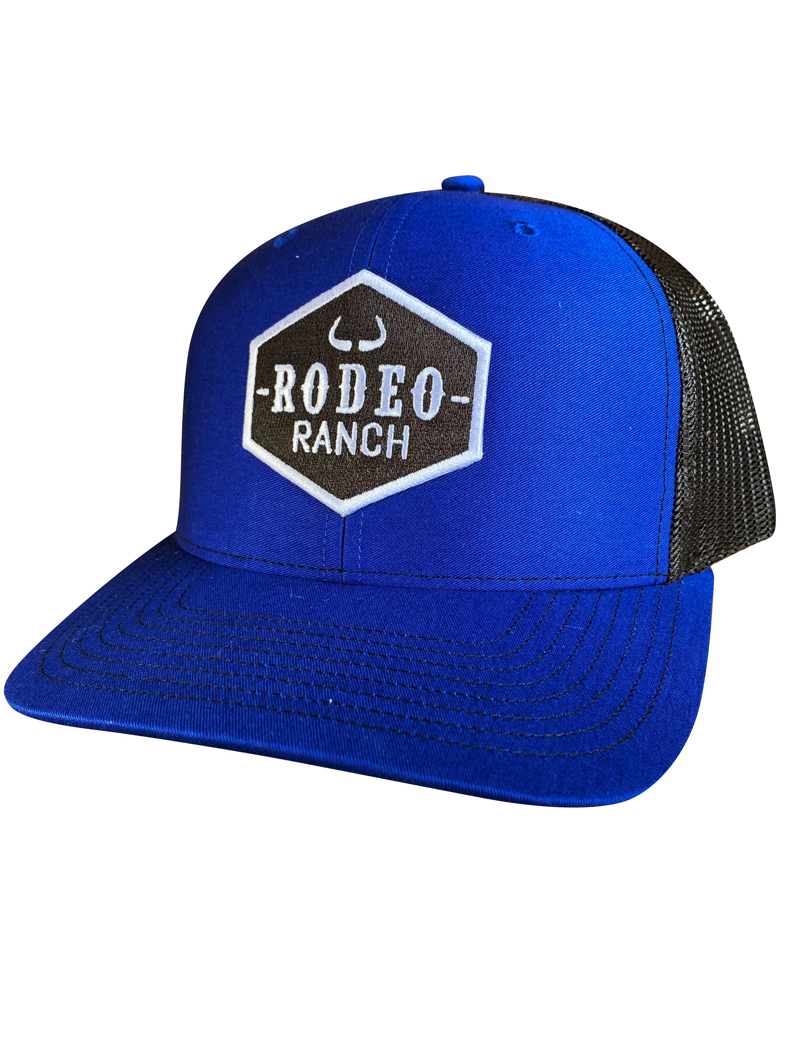 Rodeo Ranch Classic Logo Hat - Royal Blue and Black – Rodeo Ranch Retail