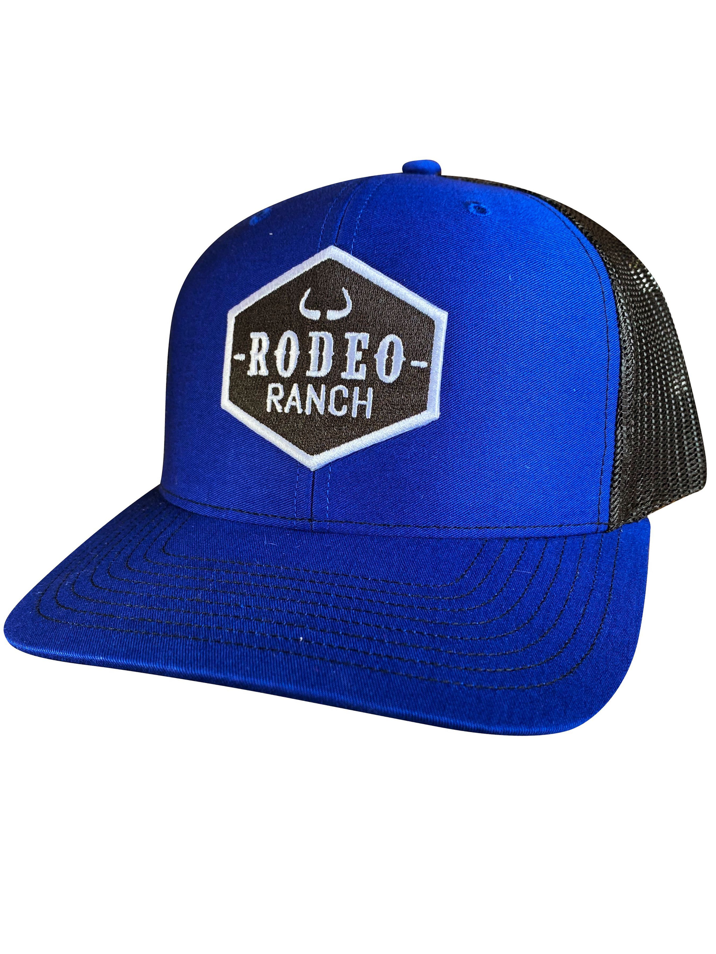 Rodeo Ranch Classic Logo Hat - Royal Blue and Black