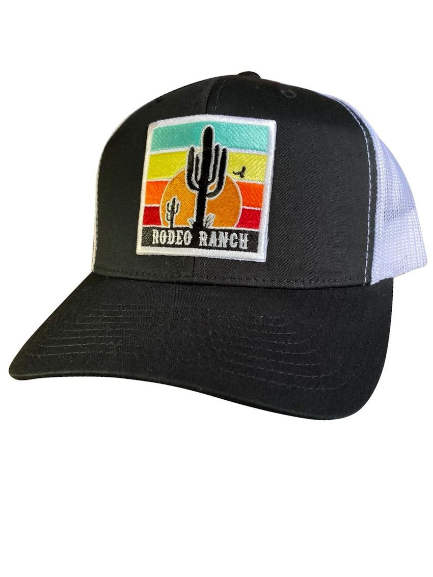 Rodeo Ranch Zona Hat - Charcoal and White