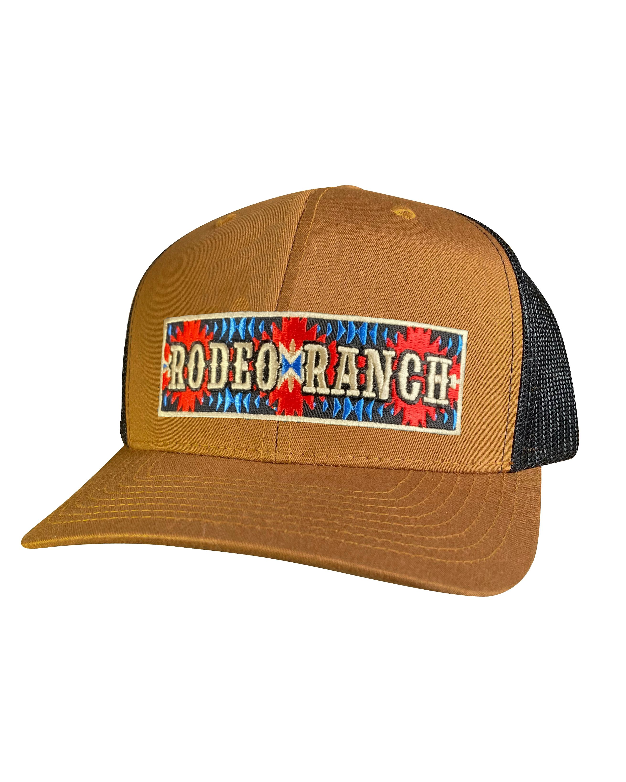 Rodeo Ranch Aztec Hat - Caramel and Black – Rodeo Ranch Retail