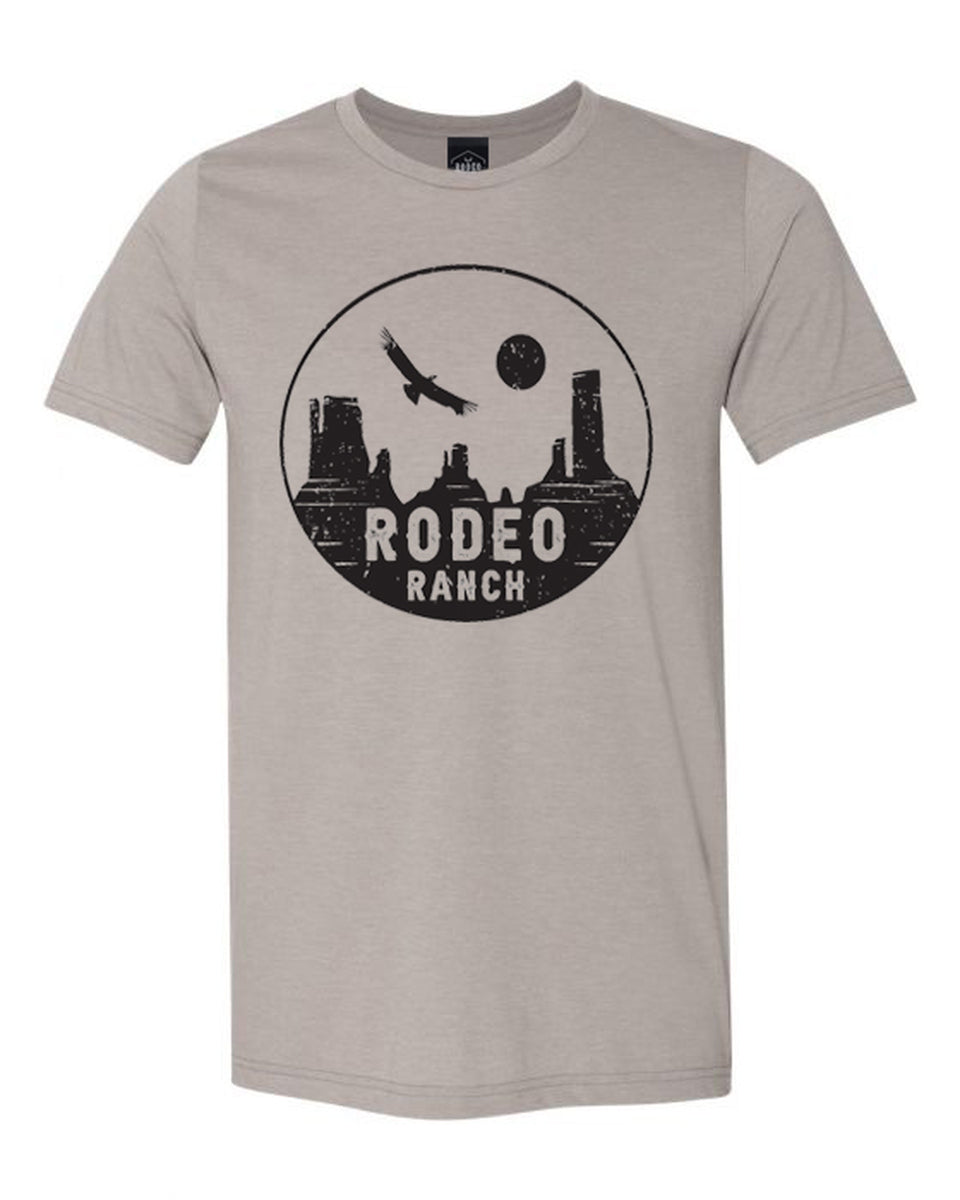 Rodeo Ranch Desert Canyon Short Sleeve Shirt - Heather Stone