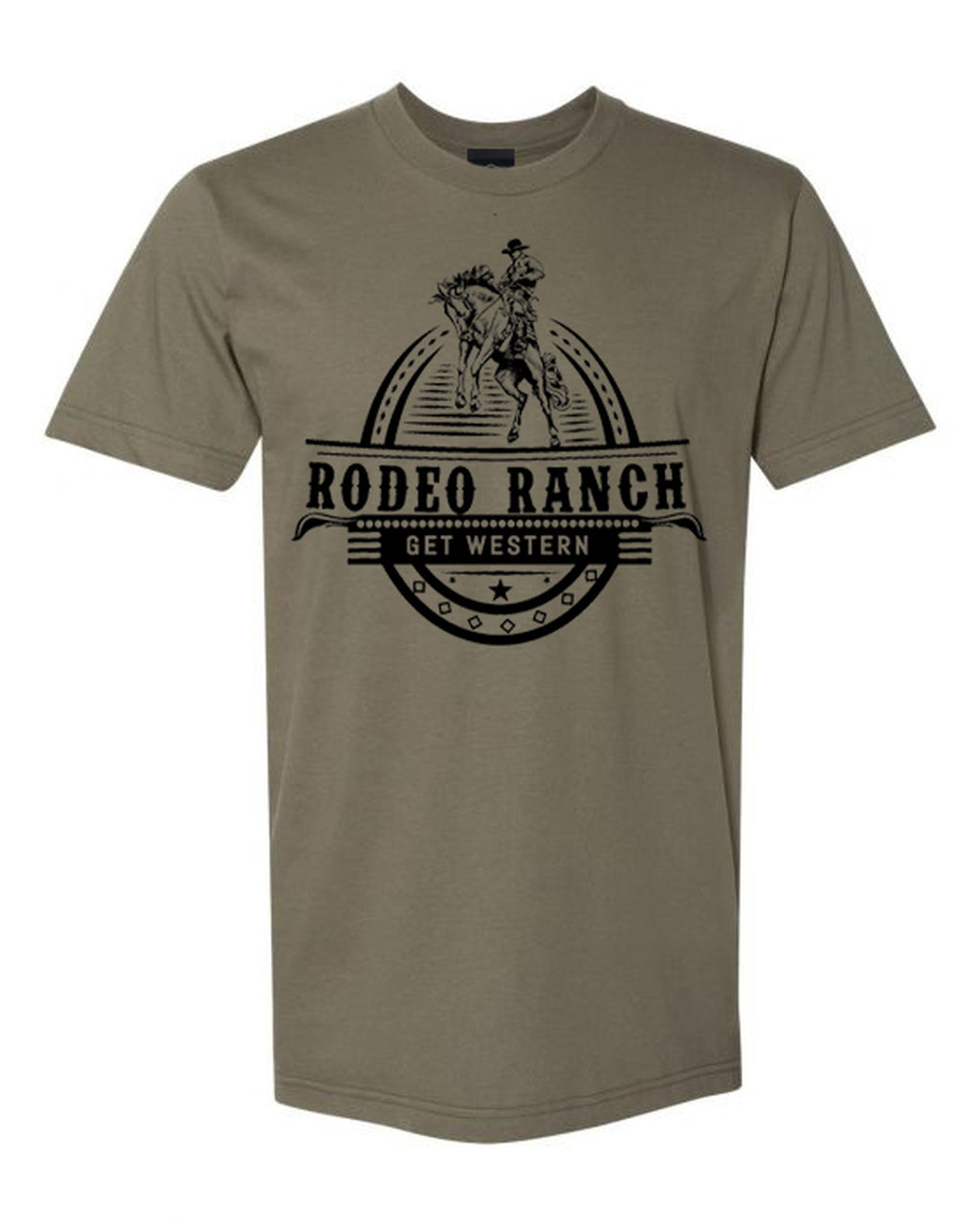 Rodeo Ranch Get Western Short Sleeve Shirt - Lieutenant Green
