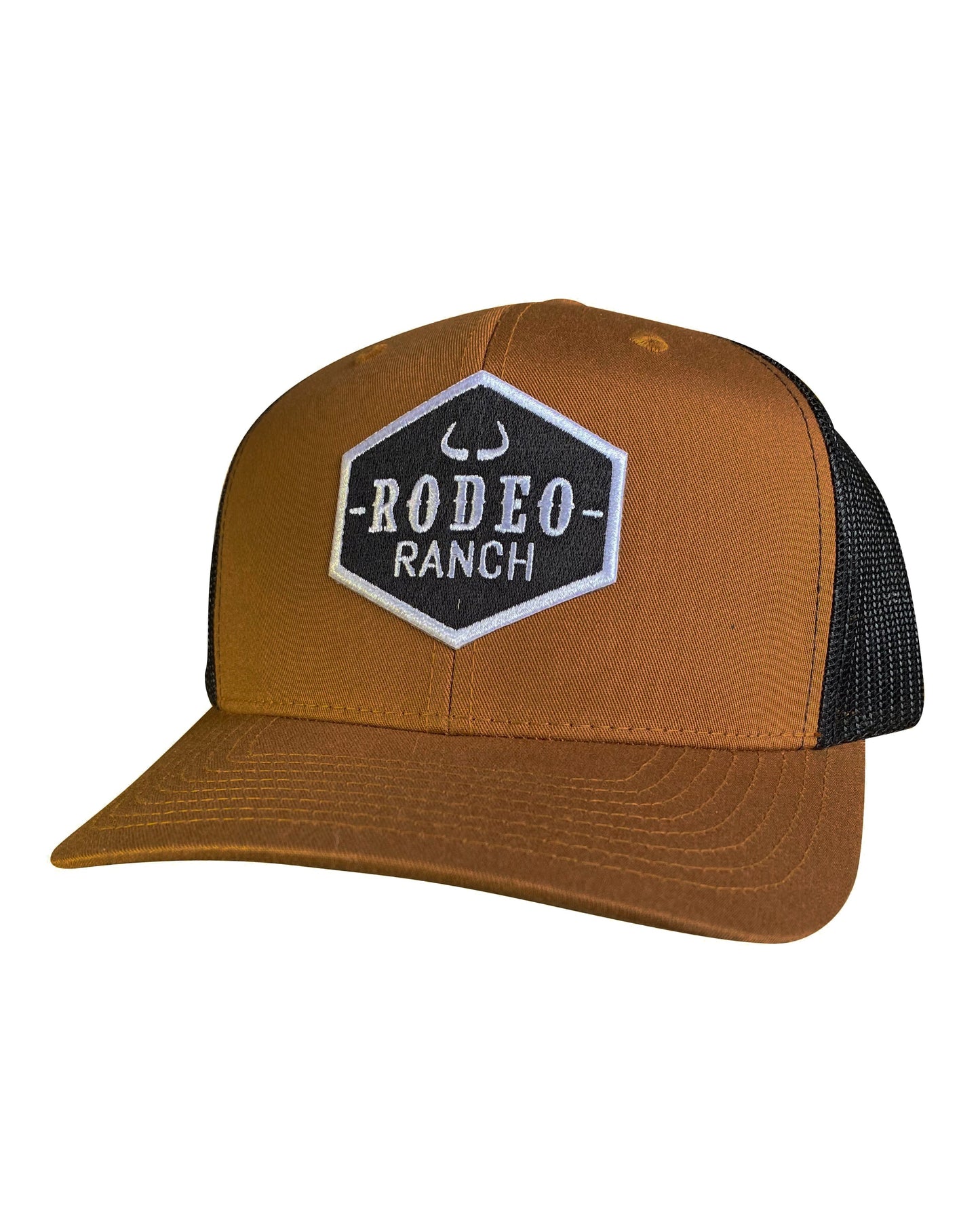 Rodeo Ranch Classic Logo Hat - Caramel and Black