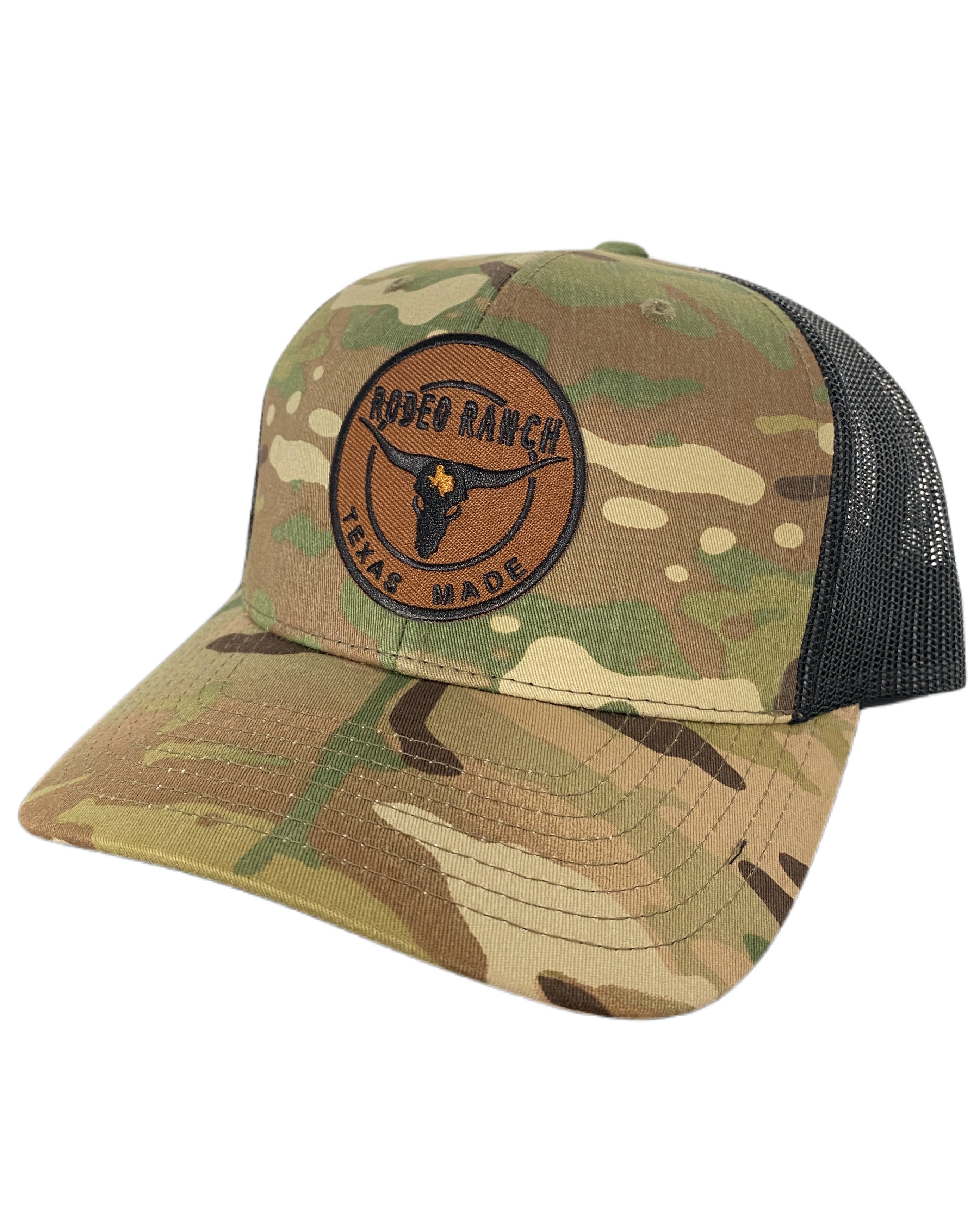 Rodeo Ranch Texas Made Hat - Camo and Black – Rodeo Ranch Retail